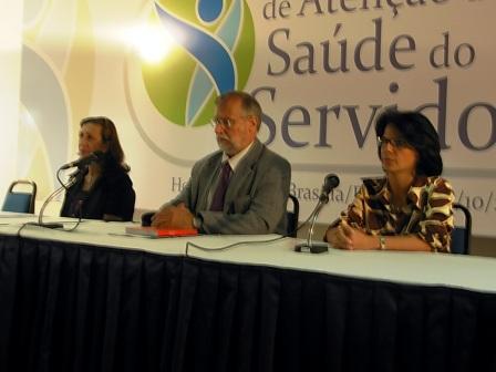 I Encontro Nacional de Atenção à Saúde do Servidor - Avaliaçào capacidade laborativa - René Mendes, Vera Regina Pasquali Peixoto e Samara Douets