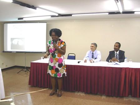 I Encontro Nacional de Atenção à Saúde do Servidor - controle social - Maria Aparecida Godoi Faria, Cecília Santos, Admilson Ramo