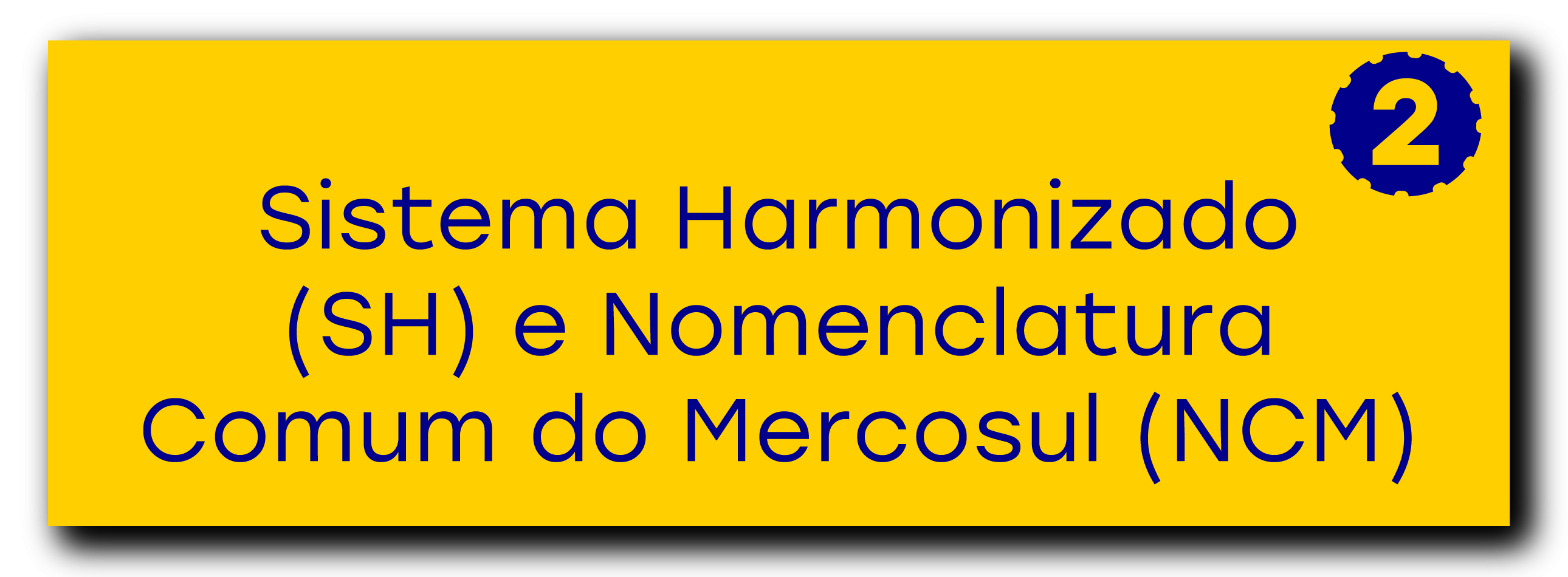 Sistema Harmonizado e NCM