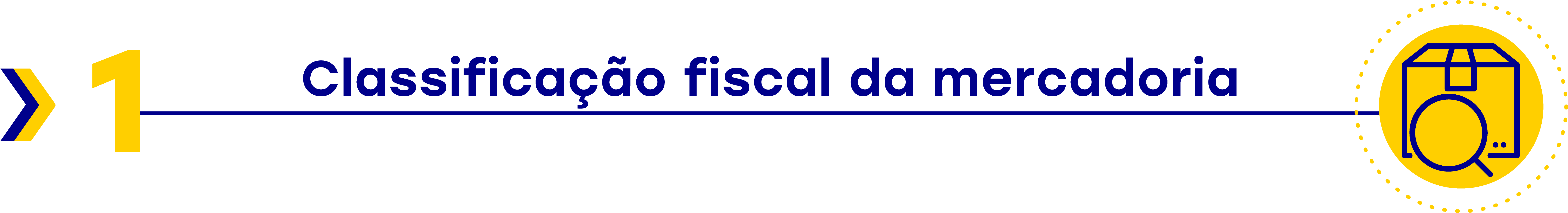 Classificação Fiscal da Mercadoria