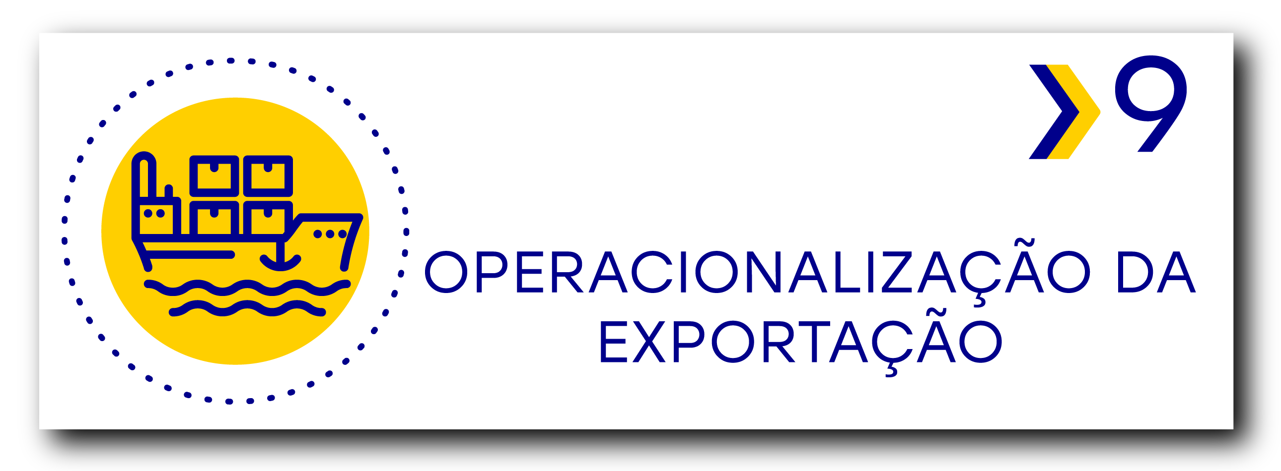 Operacionalização da Exportação