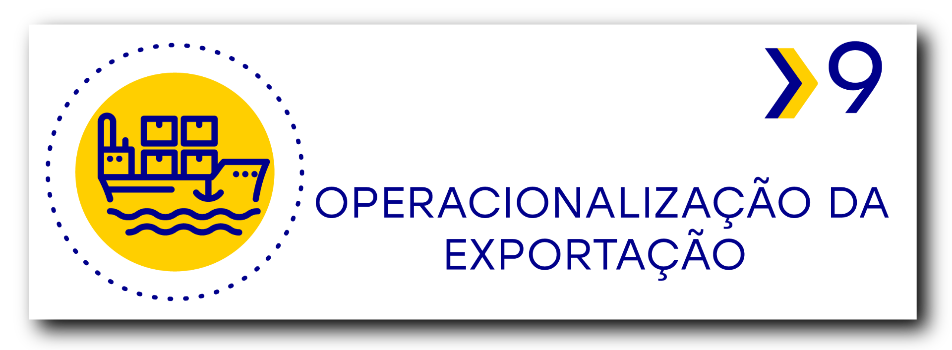 Operacionalização da Exportação