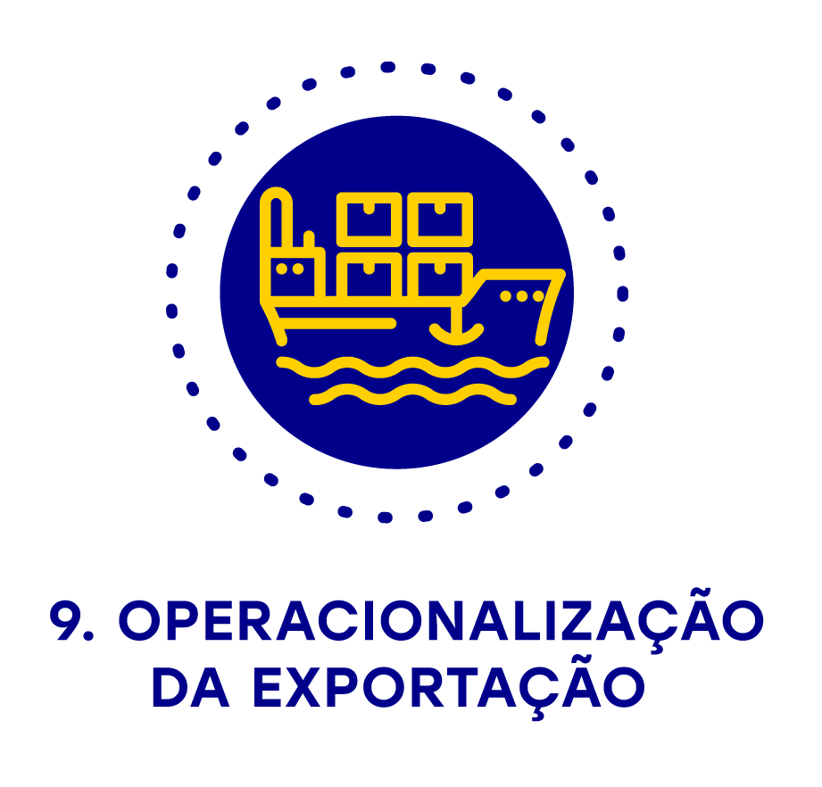 9. Operacionalização da Exportação.