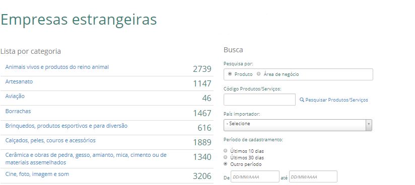 InvesteeExportBrasilempresascompradorasimagemdaferramenta