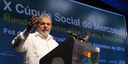 Presidente Lula discursa durante sessão de encerramento da Cúpula Social do Mercosul - Foz do Iguaçu/PR