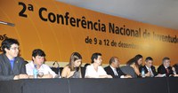 10.12.2011 - Jovens de todo o Brasil lotam auditório na solenidade de abertura da 2ª Conferência Nacional de Juventude