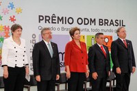 30.05.2012 - Organizações sociais e prefeituras recebem Prêmio ODM Brasil pela contribuição para o alcance dos Objetivos de Desenvolvimento do Milênio