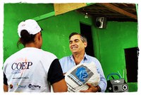 03.08.2012 - Ministro Gilberto Carvalho visita comunidade rural na PB e se reúne com lideranças jovens do semiárido