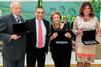 26.10.2012 - Dilma Rousseff homenageia funcionários da Presidência