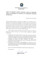 07.05.2013 - Secretaria-Geral reitera proposta de negociação com indígenas, mas exige a desocupação de Belo Monte