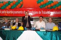 19.09.2013 - Comissões de trabalhadores tomam posse em obras da MRV em Votorantim (SP)