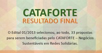 30.10.2013 - Secretaria-Geral da Presidência da República divulga resultado final do Cataforte