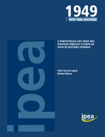 28.04.2014 - Pesquisa retrata percepção dos gestores federais quanto à cooperação com ONGs nas políticas públicas