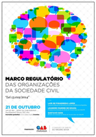 22.10.2014 - SG participa de debate sobre Marco Regulatório das Organizações da Sociedade Civil em Curitiba