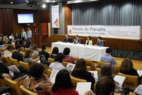 12.09.2014 - Fórum do Planalto debate regulamentação das Organizações da Sociedade Civil (OSC)