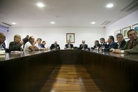 26.08.2015 - Secretaria-Geral reúne centrais para preparar instalação do Fórum sobre Emprego, Trabalho, Renda e Previdência