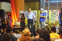 02.02.2015 - Brasil não cabe mais em uma democracia limitada, afirma Rossetto em Bienal da UNE