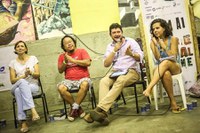 03.02.2015 - Secretário Nacional de Juventude participa de debate na 9ª Bienal da UNE