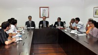 22.01.2015 - Ministro Miguel Rossetto recebe lideranças do  MPA