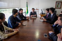 06.05.2015 - Secretaria-Geral recebe representantes de juventude dos governos sul-americanos