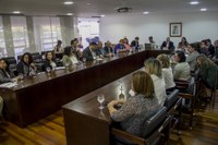 23.09.2015 - Secretaria-Geral recebe enfermeiros do Brasil e do mundo