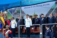 Ministro Célio presente na cerimônia de passagem de comando da Polícia Militar do DF