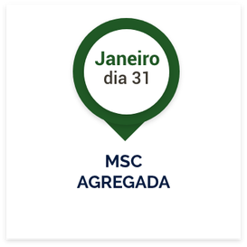 Dia 31 de Janeiro: MSC agregada