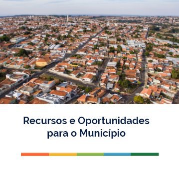 Recursos e Oportunidades para o Município