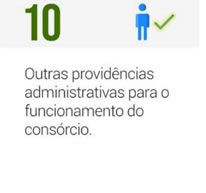 Outras providências administrativas para o funcionamento do consórcio.