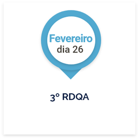 Dia 26 de Fevereiro: 3º RDQA