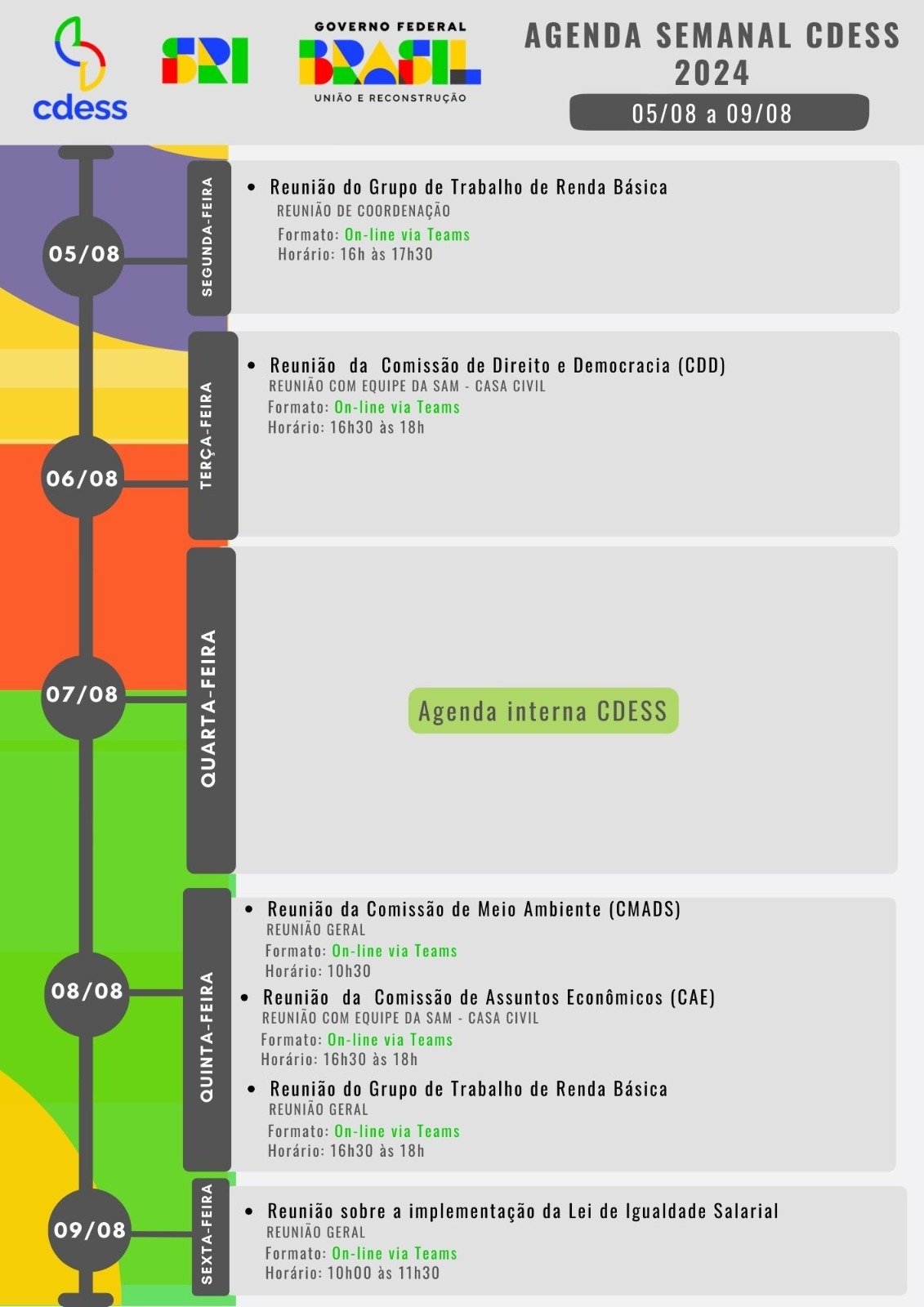 Agenda Semanal CDESS 