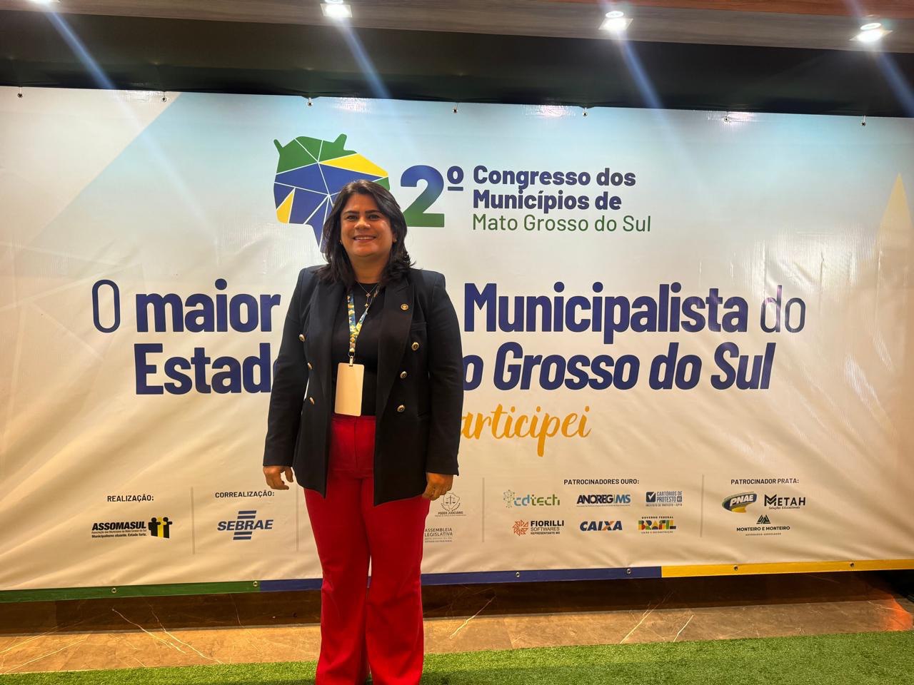 Sudeco comparece ao 2º Congresso dos Municípios de MS