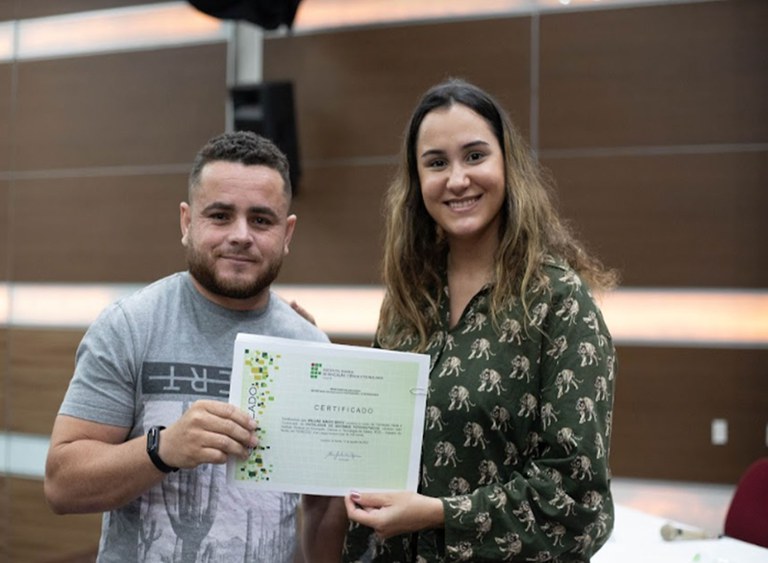 Certificado do curso de energia renovável