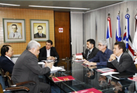Paes Landim participa de reunião com representantes do BNB