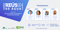 Reúso de águas é tema de webinar