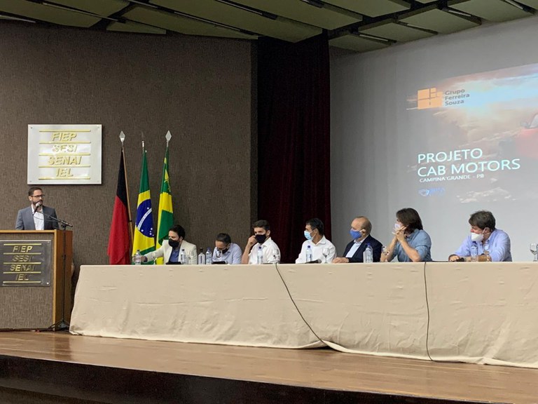 Evaldo Cruz Neto participou de evento sobre o projeto