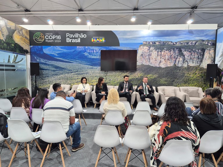 Sudene participa de debate na COP 16 sobre a importância do Projeto de Integração do Rio São Francisco