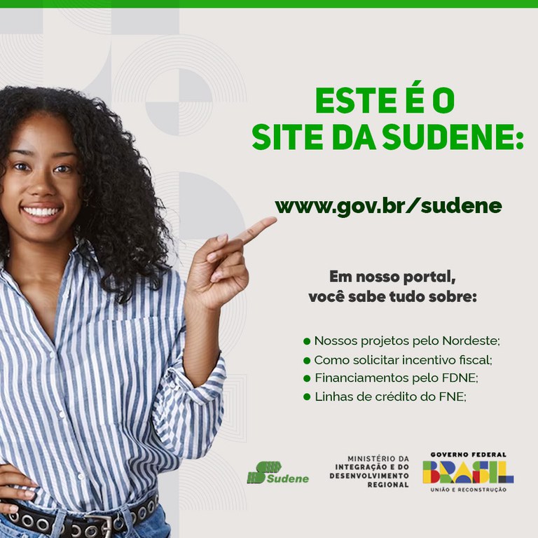 Sudene: Portal Oficial — Superintendência Do Desenvolvimento Do Nordeste