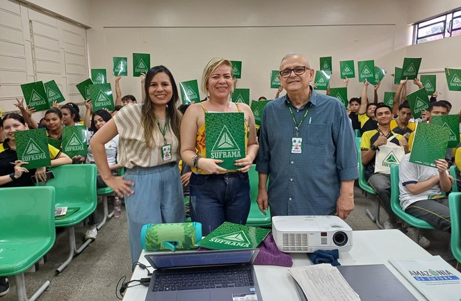 Suframa nas Escola em ação na zona Norte