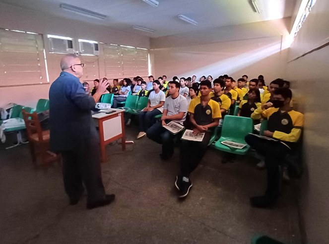 Suframa nas Escolas na Escola Estadual Cid Cabral