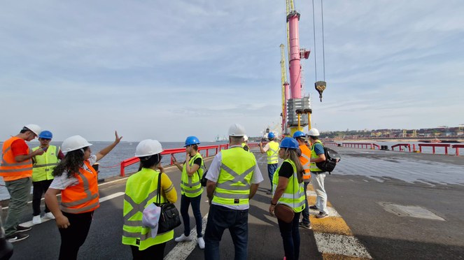 Acadêmicos do Uninorte visitam Porto Chibatão por meio do ZF de Portas Abertas