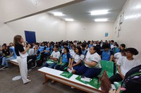 Alunos da Escola Estadual Diana Pinheiro assimilam conhecimentos sobre a Zona Franca de Manaus