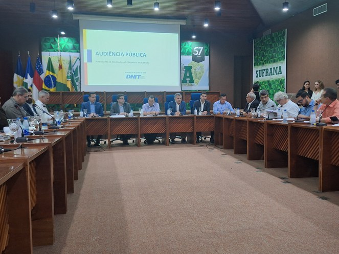 Superintendente Bosco fala em audiência pública sobre novo porto na Manaus Moderna