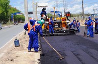 Cinco vias do DI têm obras de revitalização