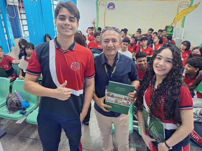 Escola da zona Norte de Manaus recebe ação do 'Suframa nas Escolas'