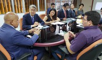 Embaixada da Coreia do Sul visita SUFRAMA na busca de parcerias bilaterais