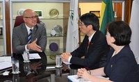 Embaixador do Japão debate sobre ZFM com a Suframa