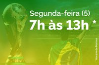 Expediente na Suframa continua alterado durante os jogos do Brasil na Copa