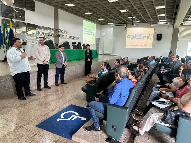 Superintendente-adjunto Executivo, Frederico Aguiar finaliza Jornada em Rondônia