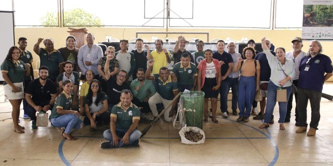 Evento de lançamento do Programa Castanheir@s no Amapá